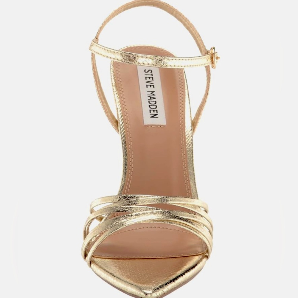 ⭐️HOST PICK⭐️ BRAND NEW Steve Madden Gold Wendy Shoe. OUT OF STOCK EVERYWHERE. - Picture 3 of 12